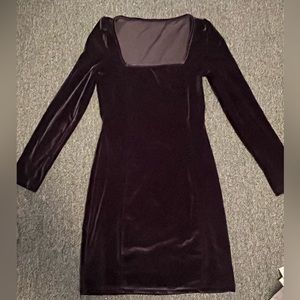Pretty Little Thing Velvet Mini Dress